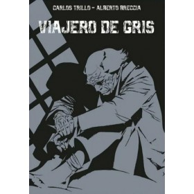 Viajero de gris
